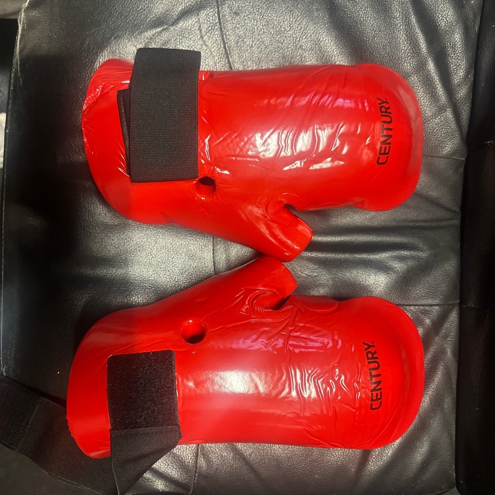 Kids Red Training Gloves